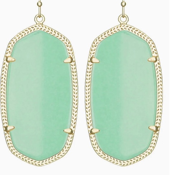 Kendra Scott Jewelry - Kendra Scott mint Danielle statement earrings